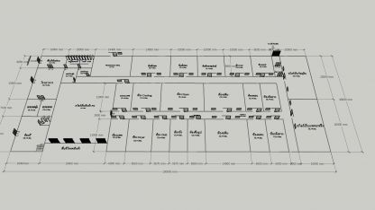 งานออกแบบ Plan Layout ไลน์ผลิต