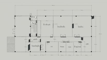 งานออกแบบ Plan Layout ไลน์ผลิต
