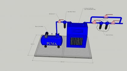 งานออกแบบ Plan Layout ไลน์ผลิต
