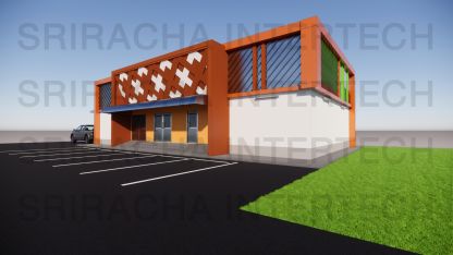 งานออกแบบโรงงานบะหมี่เกี๊ยว