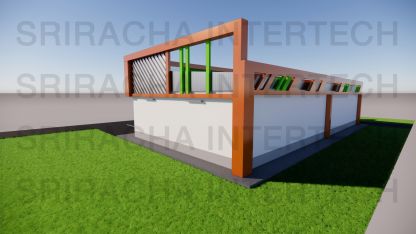 งานออกแบบโรงงานบะหมี่เกี๊ยว