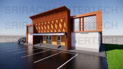 งานออกแบบโรงงานบะหมี่เกี๊ยว